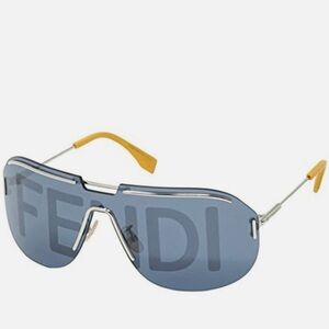 Fendi Cream Textured Hat